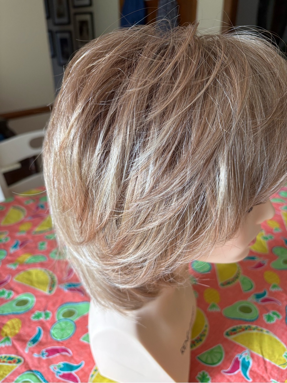 René of Paris Short Layered Wig in blonde - Picture 8 of 11
